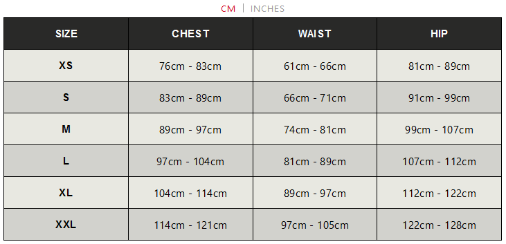 HUUB WOMESN TRI SUIT 24 0 Guida alle taglie